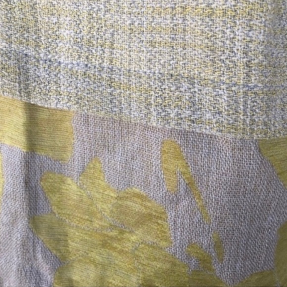 Zara Basic Yellow Open Front Coat Size M - Picture 3 of 7